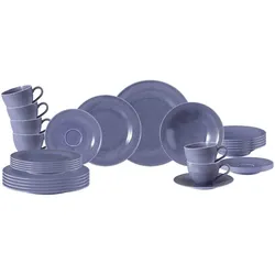 Seltmann, Geschirrset, Beat Color Glaze Kombiservice (30 Stk.)