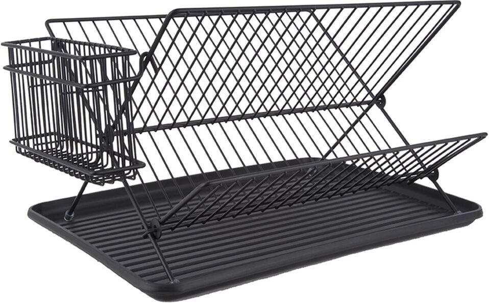 Present Time Accessoire de cuisine fer noir 36,5x29,5x23,5cm Noir 37x24x30cm