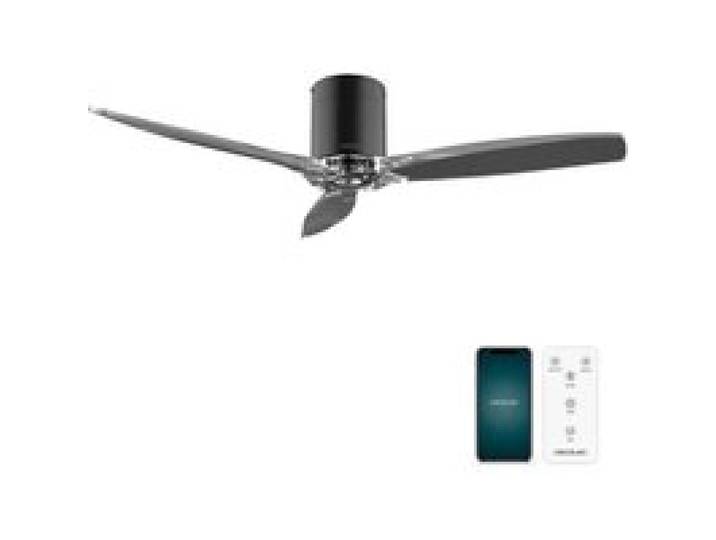Cecotec Ventilateur de Plafond EnergySilence Aero 5285 BlackTransparent Connected Moteur DC 40W Diamètre 132 cm Basse