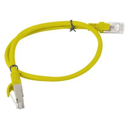 Lanberg PCF5-10CC-0050-Y (F/UTP, CAT5e, 0.50 m) (PCF5-10CC-0050-Y)