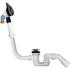 Villeroy und Boch Oberon 2.0 Wasserzulauf UPCON0136 integriert in Überlauf, für Wanne
