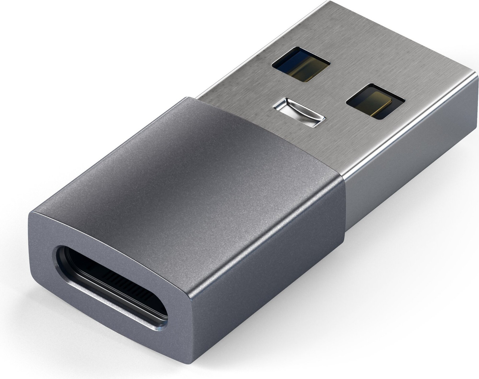 Satechi USB-A naar USB-C adapter - Space Grey