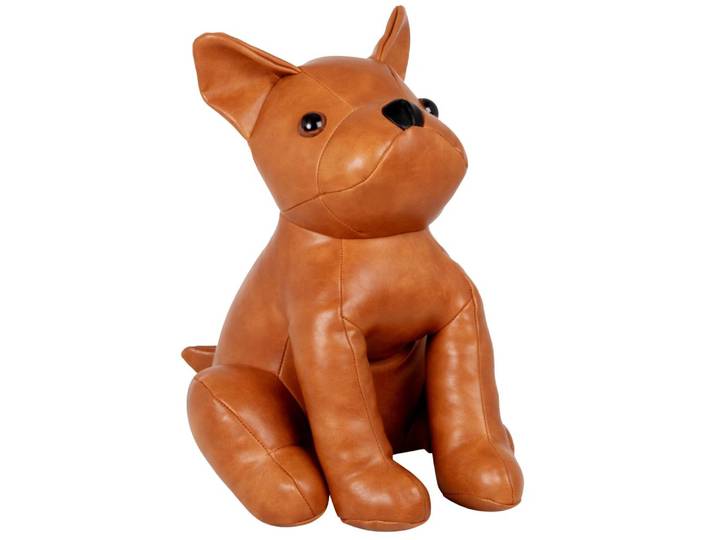 Dekoration Hund braun