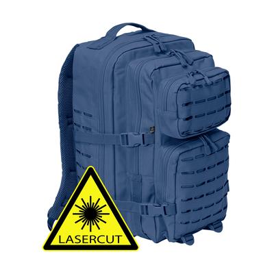 Rucksack BRANDIT "Brandit Accessoires US Cooper Lasercut large", Gr. onesize, blau (navy), Polyester, Rucksäcke Rucksack