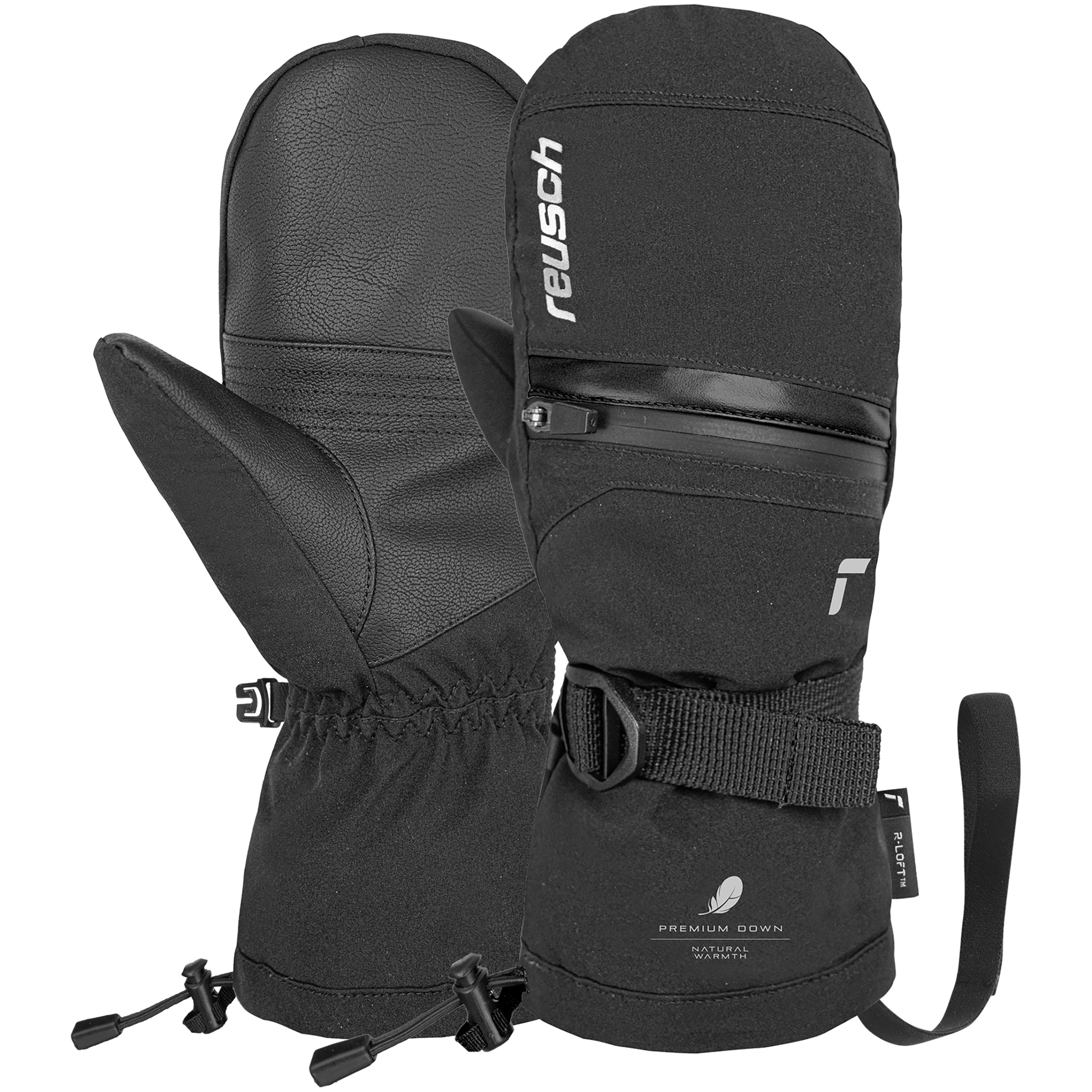 Reusch Lan R-Tex XT Kinder Skihandschuhe schwarz Größe 5.5 Skifahren Wasserdicht