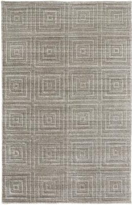 Grand Bazaar Tatem Hand Woven Solid Transitional Area Rug
