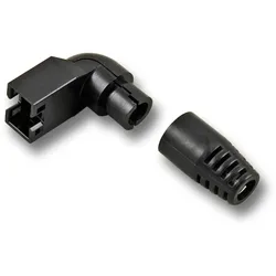 EFB 37549.2 Knickschutztülle 90° oben/unten, schwarz 375492