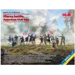 ICM Fierce battle. American Civil War(Union Infan,UnionInfaSet #2,ConfederInfSet #2