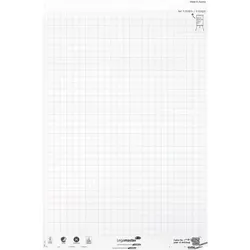 Legamaster, Zubehör Präsentieren, Flipchartblock 2x 50BL kariert im KA