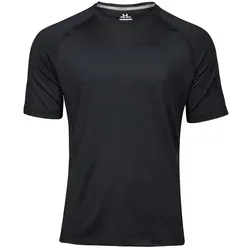 Tee Jays, Herren, Sportshirt, Men's CoolDry Tee (XXL), Schwarz