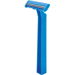 Einmal-Rasierer unsteril zweischneidig blau 100 Stück