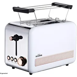 Schäfer IT-Systems Toaster, Toaster, Weiss
