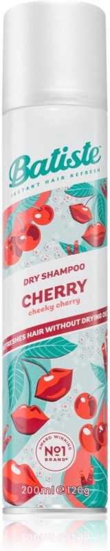 Batiste Fruity & Cheeky Cherry shampoing sec pour donner du volume et de la brillance 200 ml