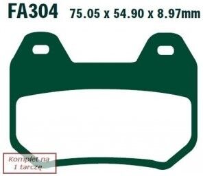 EBC Brakes FA304 Bremsbeläge