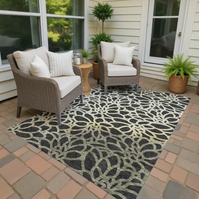 Addison Rugs Machine Washable Indoor/ Outdoor Floral Craze Chantille Rug