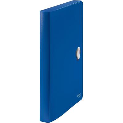 LEITZ Ablagebox Recycle A4 PP 30mm blau Packung mit 5 Stück