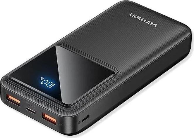 Vention 20000mAh 22.5W Portable Power Bank Schwarz