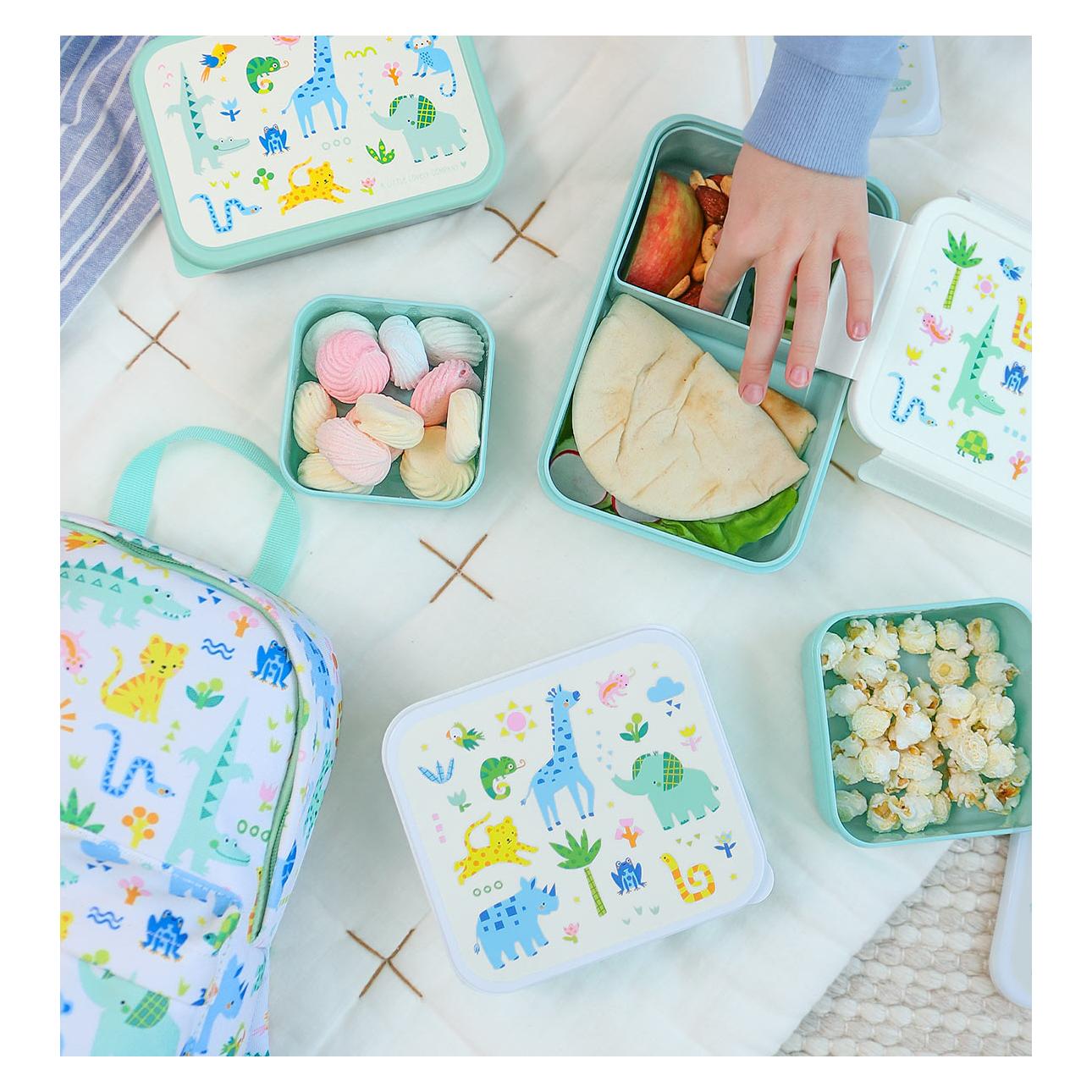 A Little Lovely Company Lunch & Snackbox Set (SBSEJUMI87)