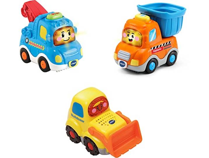 VTech TUT TUT Baby Flitzer 3er Set Baustellenfahrzeuge