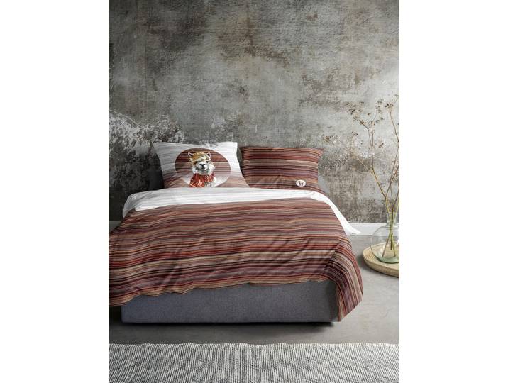 Bettwäsche IRISETTE Zobel 8556 , rot, B/L: 140cm x 200cm, 1 Stk., 1 Stk., Biber, B/L: 90cm x 70cm, 2 Stk., Biber, Obermaterial: 100% Baumwolle, Bettwäsche, Bettwäsche, samtig weich