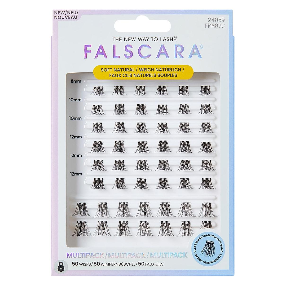 KISS Falscara Rzęsy kępki Soft Natural FMM07& (Künstliche Wimpern) (70735989)