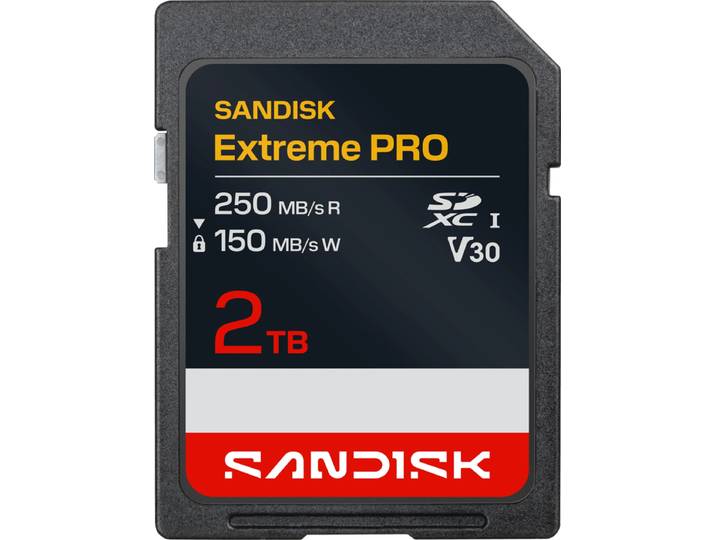 SANDISK Extreme PRO SDXC 2TB 150MB/s