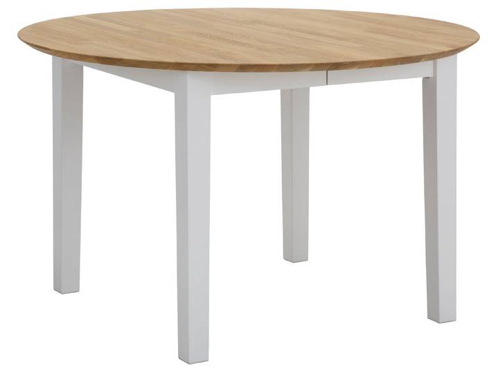 Home affaire Esstisch Time Massivholz FSC Holztisch, Durchmesser 120 cm, mit Auszugsfunktion, Küchentisch, Bestseller