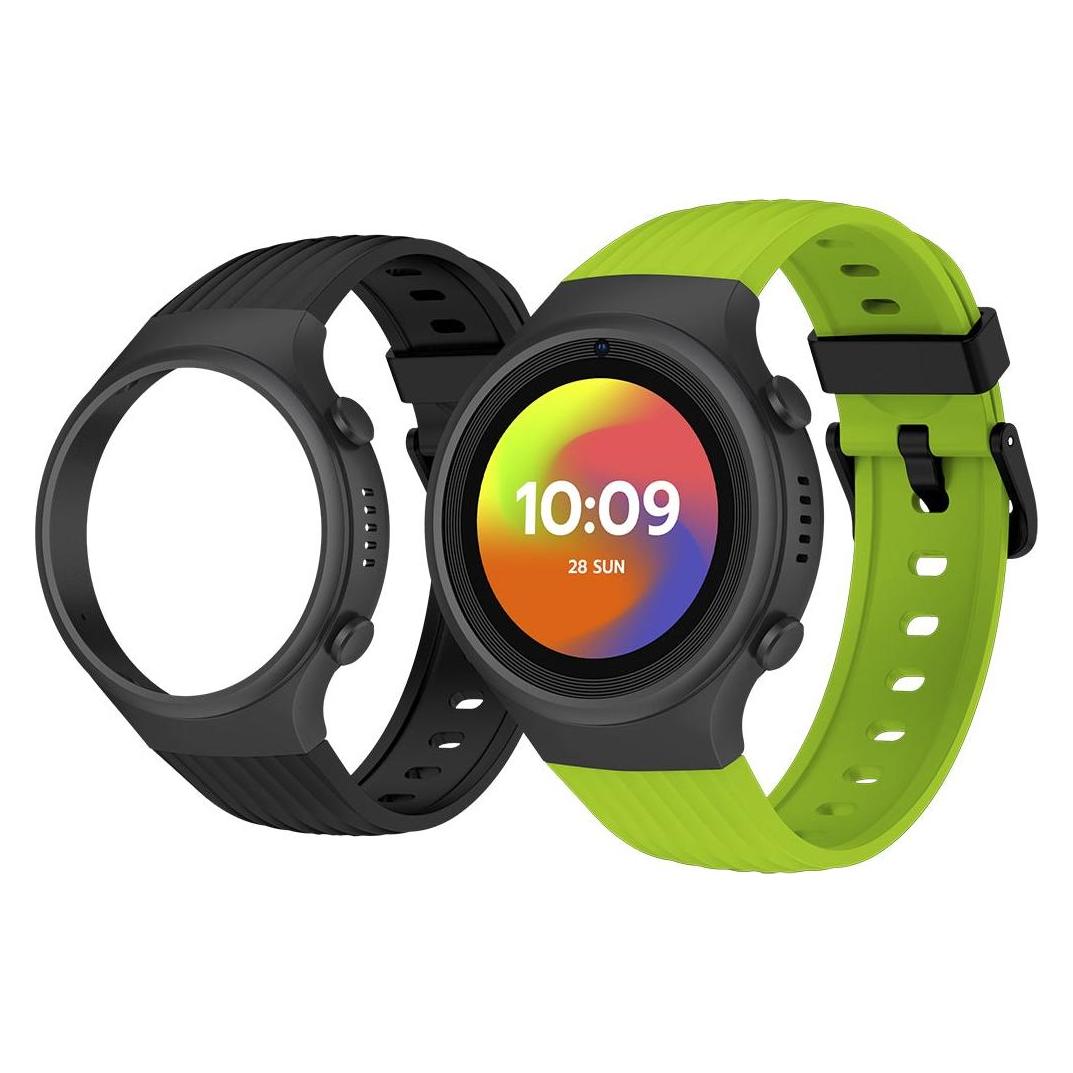 SPC Smartwatch Smartee 4G Junior (47 mm, Kunststoff, Schwarz, 4G) (9643VF)