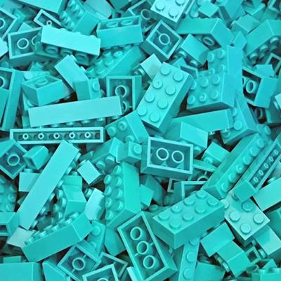 Uplift Treasures 120 240PCS Colorful City Building Blocks Set light Blue 250g 240pcs