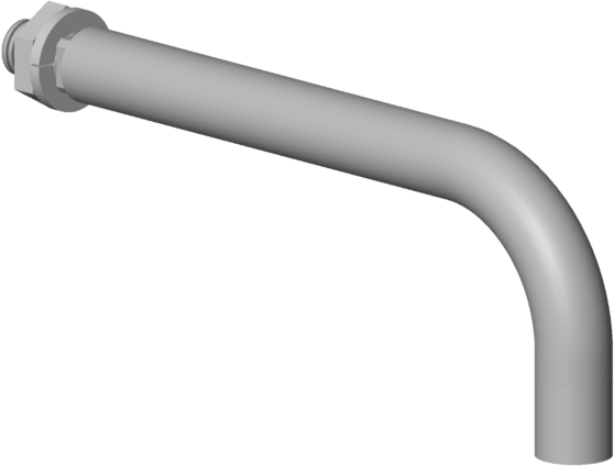 Dornbracht Rohrauslauf 157 mm 90282210900-00 chrom