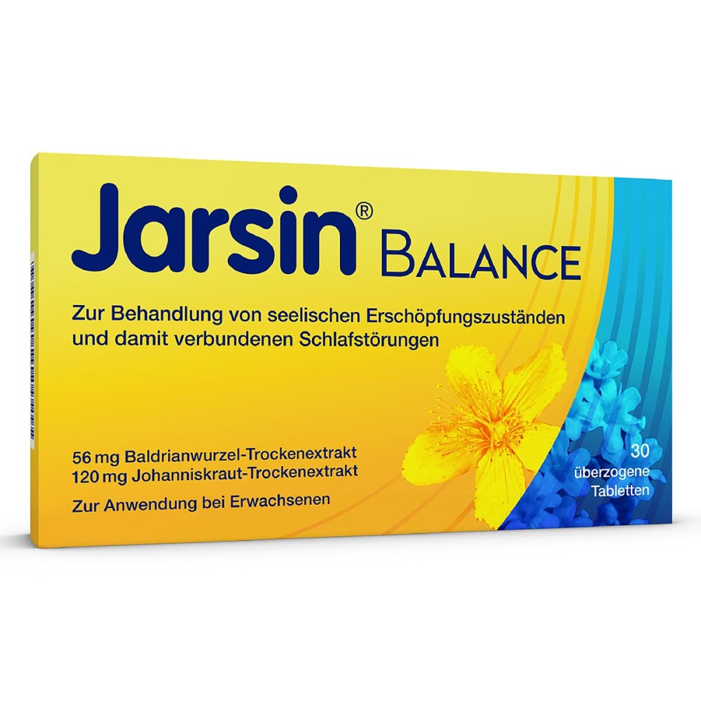 MCM KLOSTERFRAU Vertr. GmbH Jarsin Balance 56 Mg/120 Mg überzogene Tabletten 05505319