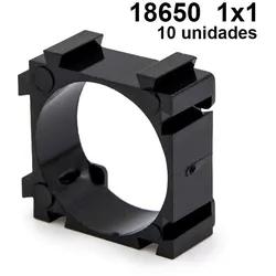 18650 Zellenhalter 1x1 – 10 Stück