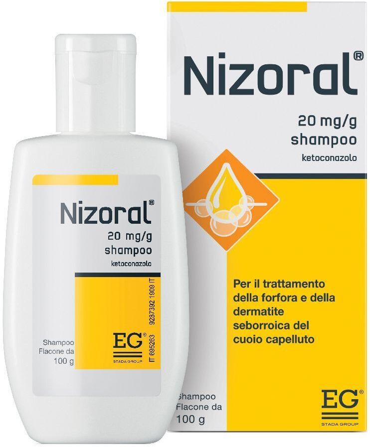 EG SpA Nizoral 20 mg/ g Shampoo, 100 g