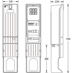 uesa Marktplatzverteiler MV-A010-03