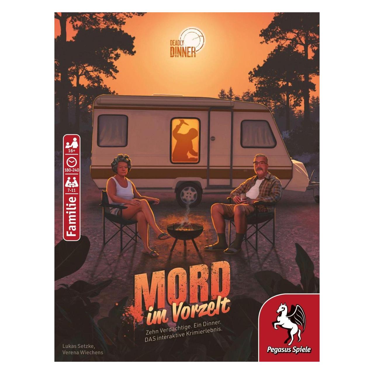 Pegasus Deadly Dinner - Mord im Vorzelt (Deutsch, 7 - 11 Spieler) (414729)