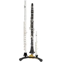 Hercules Stands DS543BB (Flöte, Klarinette), Instrumentenständer + Halter, Schwarz