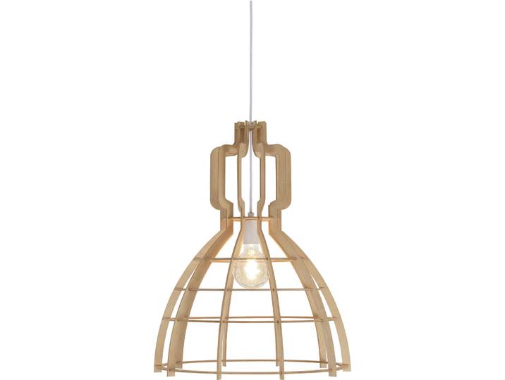 Pendellampe Javor natur Holz B 48 cm - Pendellampe