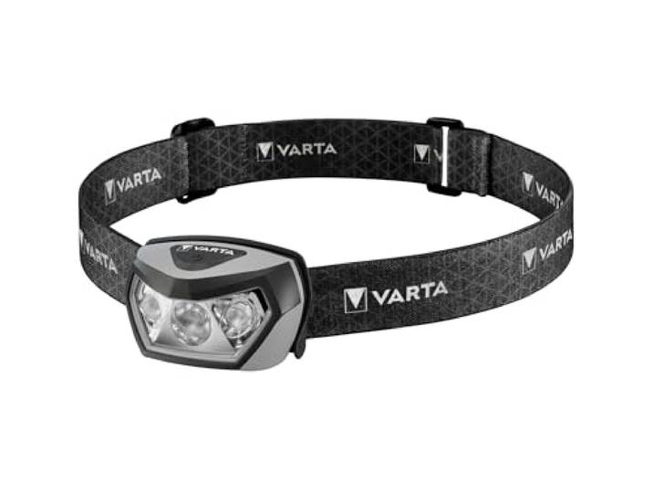 VARTA LED-hoofdlamp, oplaadbaar hoofdlamp, 400 Lumen, waterdicht
