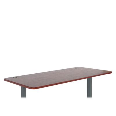 Mendler Tischplatte HWC-D40 für Schreibtische, Schreibtischplatte, 160x80cm MVG-zertifiziert ~ kirsch