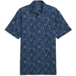 Puma, Herren, Sportshirt, MATTR Northern Lights Polo - LC (S), Blau