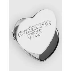 Carhartt WIP Heart Taschenspiegel silver Gr. Uni