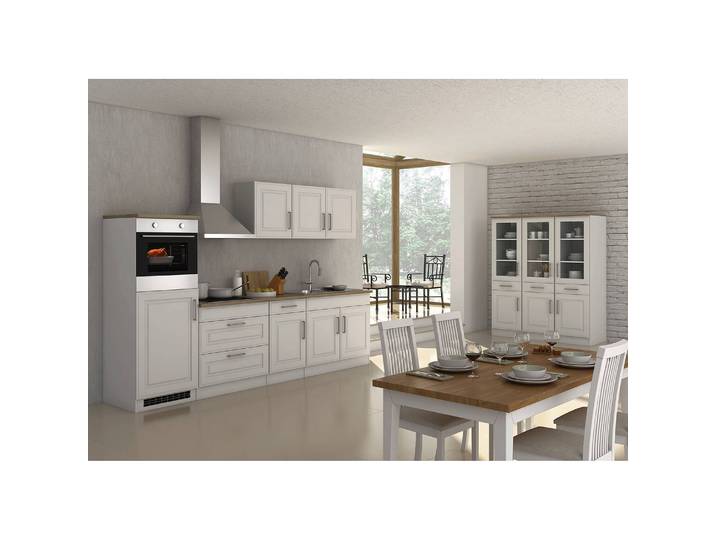 Meuble haut Rom 50cm Blanc/Blanc