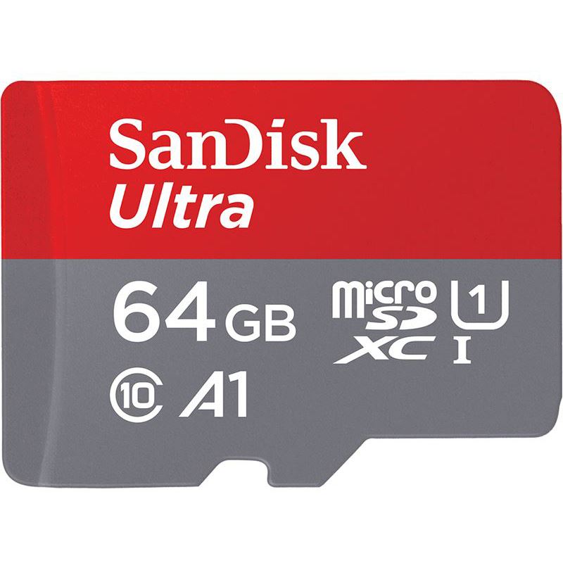 64GB SanDisk MicroSDXC Ultra 140MB C10 U1 A1 wA