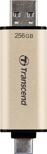 Transcend JetFlash 930C USB-Stick 256 GB Gold TS256GJF930C USB-A (USB 3.2 Gen 1), USB-C