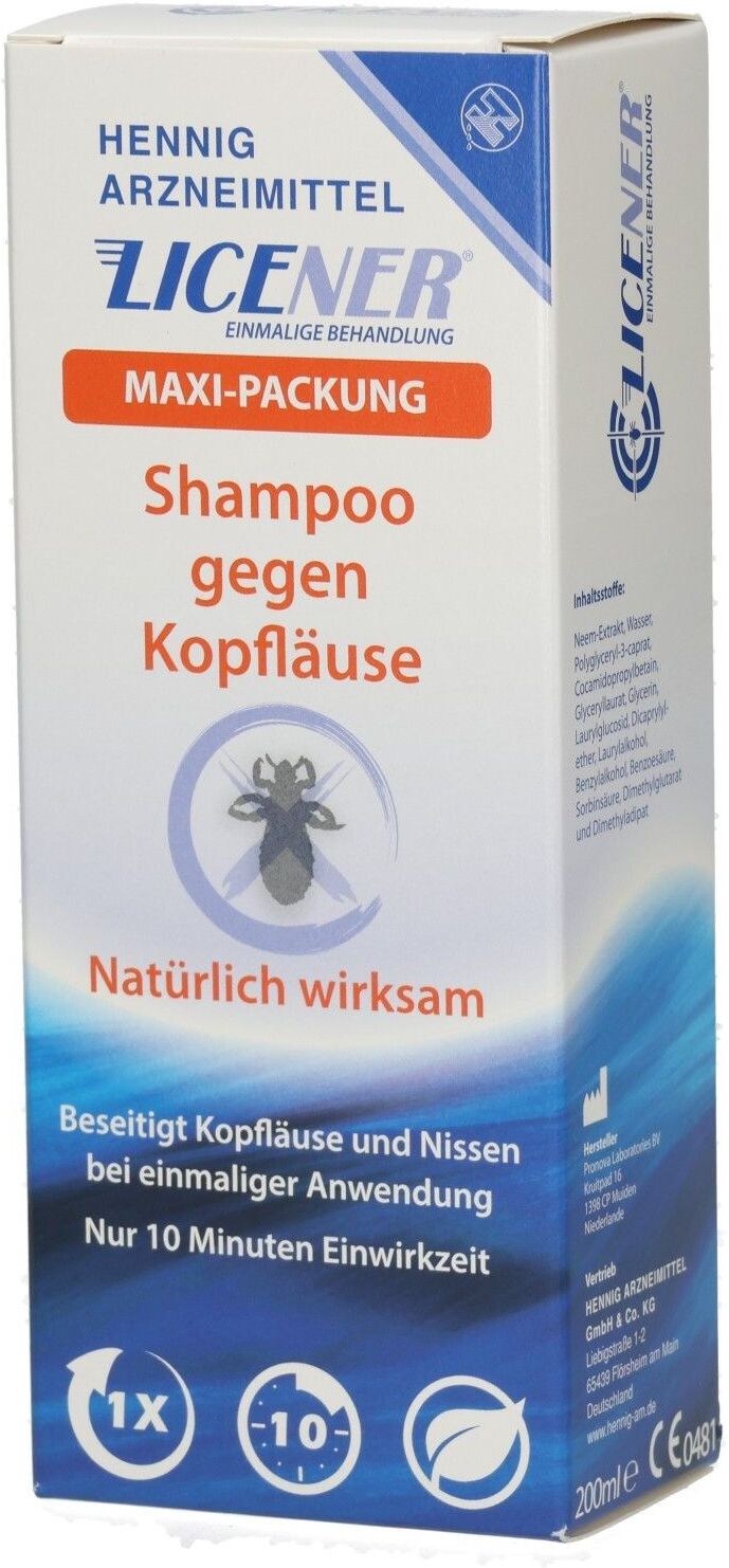Licener gegen Kopfläuse Shampoo Maxi-Packung 200 ml