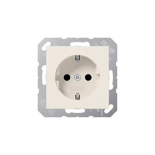 Jung A 1520 KI A1520KI Schuko stopcontact 16 A 250 V met aanraakbeveiliging serie A wit