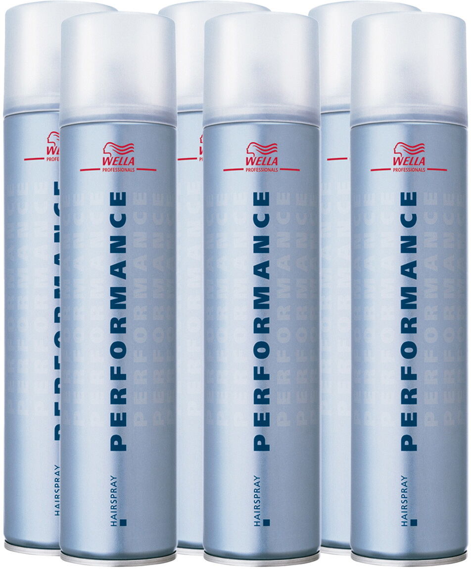 3000ml Wella Professionals Performance Haarspray mit Treibgas Aerosoldose Set (6 x 500ml)