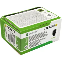 Lexmark Toner 78C2XY0 yellow