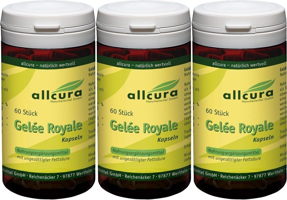 allcura Gelee Royale 3x60x0,5 g Gel