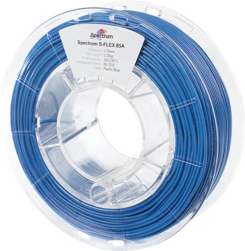 Spectrum Filaments 80570 S-Flex 85A Filament Flexibles Filament flexibel, chemisch beständig, schlagfest, verzugsfrei 1.75mm 250g